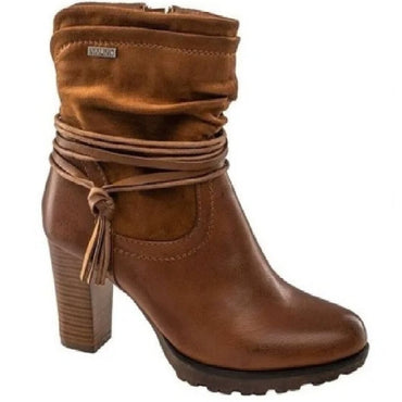 Via Uno Botin Camel - La Tiendita de la Jose