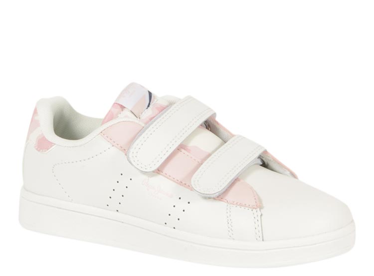 ZAPATILLAS NIÑA PEPE JEANS BLANCO PLAYER PRINT GK - La Tiendita de la Jose