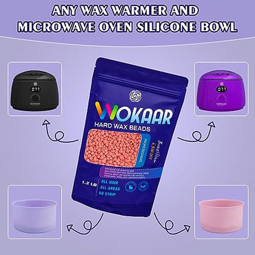 Kit de depilación con cera Wokaar Wax Warmer - La Tiendita de la Jose