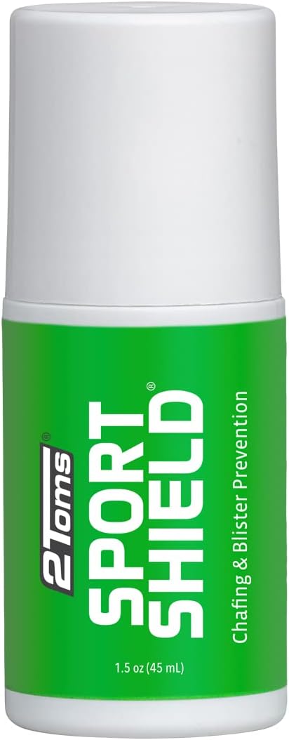 2Toms SportShield, fórmula original, prevención de rozaduras y ampollas durante todo el día