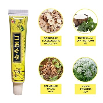 Crema de hierbas chinas - Alivio natural para problemas de piel - La Tiendita de la Jose