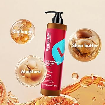 Ecolchi - Champú de colágeno orgánico con extracto de hierbas