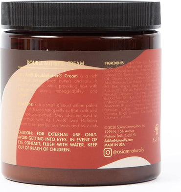 As I Am DoubleButter Cream Rich Daily Moisturizer, 227g/8 oz. - La Tiendita de la Jose
