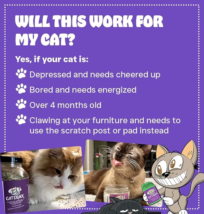 Hierba gatera Cat Crack, mezcla de hierba gatera