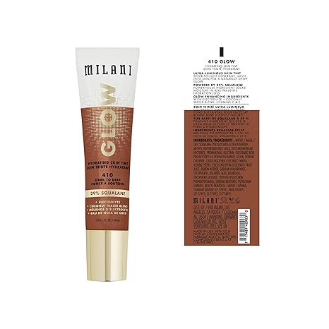 Milani Tinte hidratante para la piel con brillo 410 GLOW 30ML