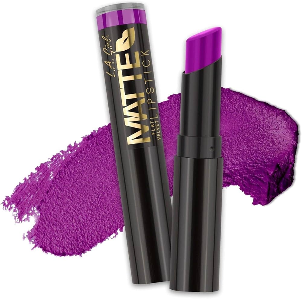 Matte Flat Velvet Lipstick La Girl Color Relentless