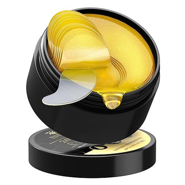 Parches debajo de los ojos para ojos hinchados, 60 almohadillas