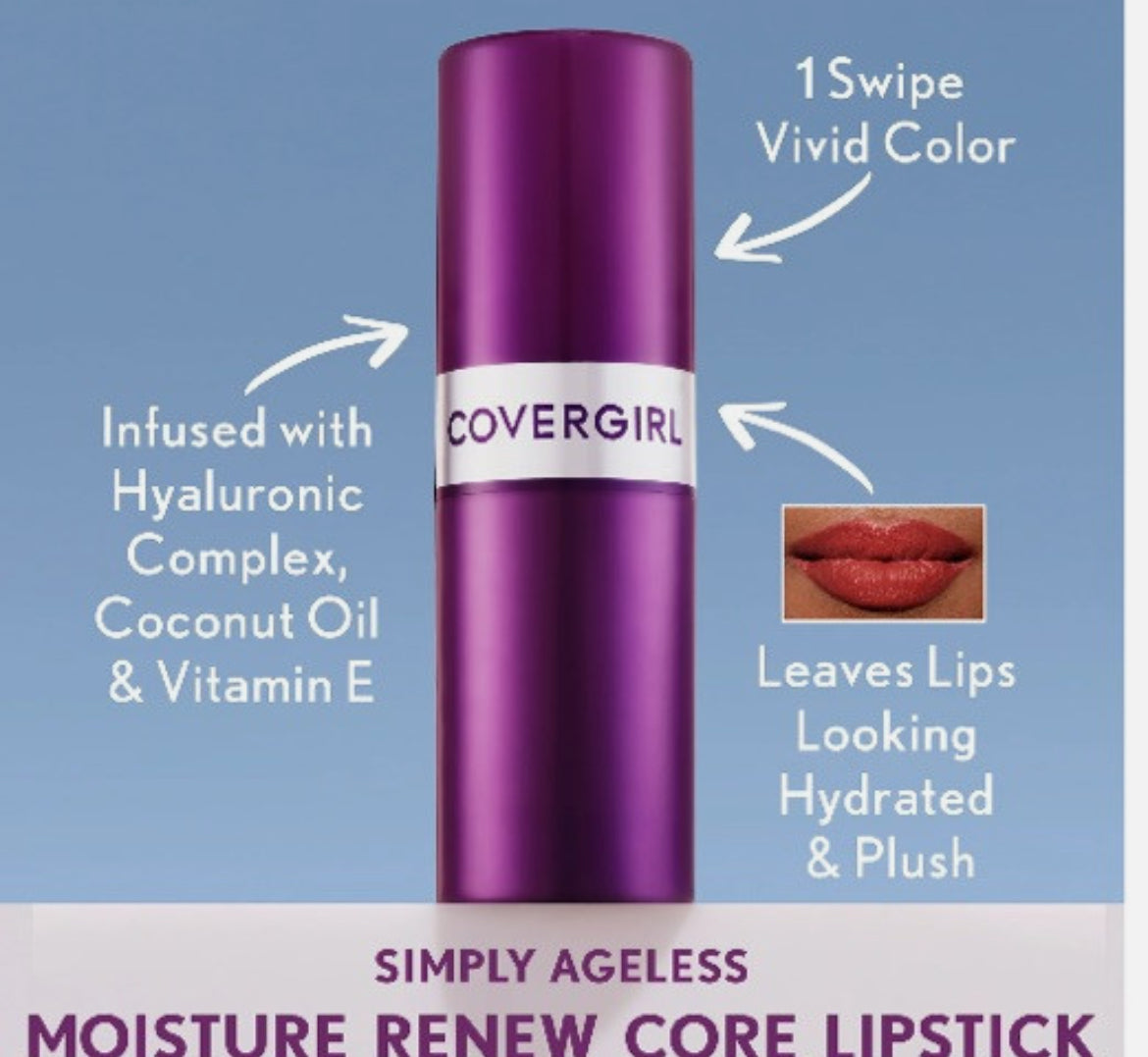 Lápiz labial COVERGIRL Simply Ageless Moisture Renew Core, 310