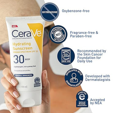 CeraVe Protector solar 100% mineral SPF 30 150ML