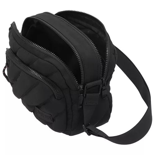 Cartera Cruzada Mujer Sara Negra M - La Tiendita de la Jose