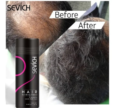 Fibras Sevich Naturales Relleno Calvicie Colores 25g - La Tiendita de la Jose