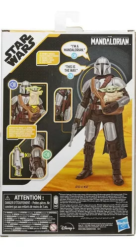 Figura The Mandalorian Y Grogu - Star Wars Hasbro Original - La Tiendita de la Jose