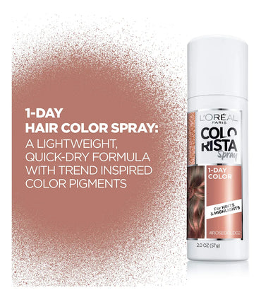 Hair Color Spray L'oreal Paris Colorista 1-day Rose Gold 60m