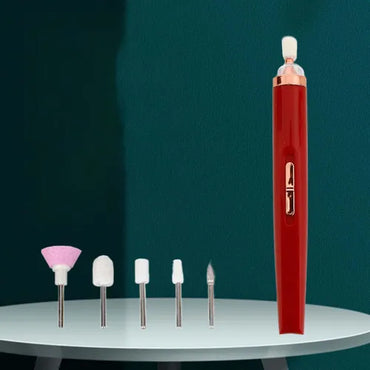 Pulidor Torno Esmeril De Uñas Recargable Usb Portatil Fresas - La Tiendita de la Jose