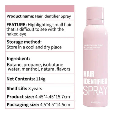 Spray Identificador De Cabello Para Afeitado Facial. - La Tiendita de la Jose