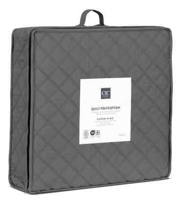 Juego Para Cama Polycotton En Color Gris De Tamaño Super King Cic
