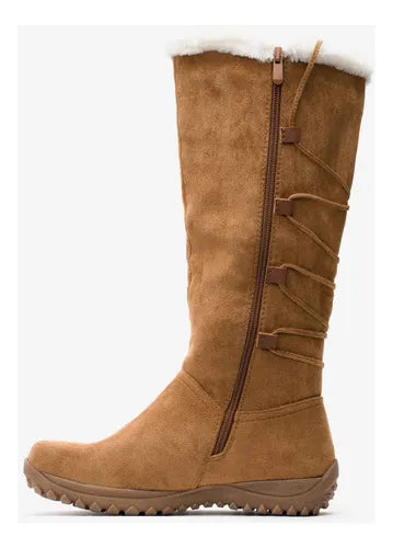 Botas Forradas Mujer Altas Térmicas Calidas Antideslizantes - La Tiendita de la Jose
