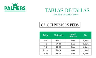 Pack 5 Calcetines Niña Corto Algodón Palmers - La Tiendita de la Jose