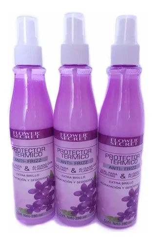 Protector Térmico Anti Frizz 280 Ml Cabello Flower Secret