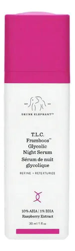 Drunk Elephant T.l.c. Framboos Glycolic Night Serum | 30 Ml - La Tiendita de la Jose