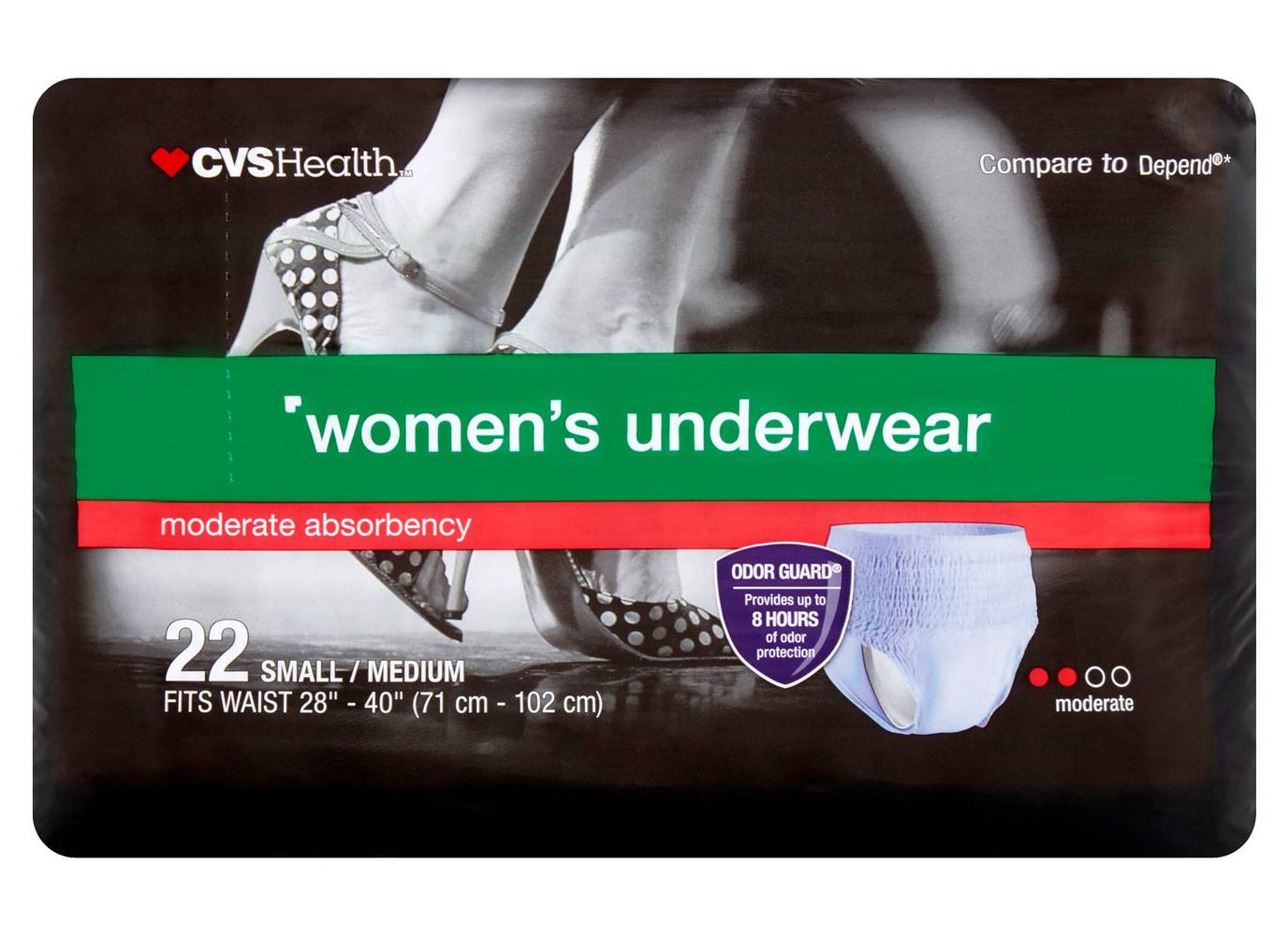 Ropa interior femenina de CVS Health