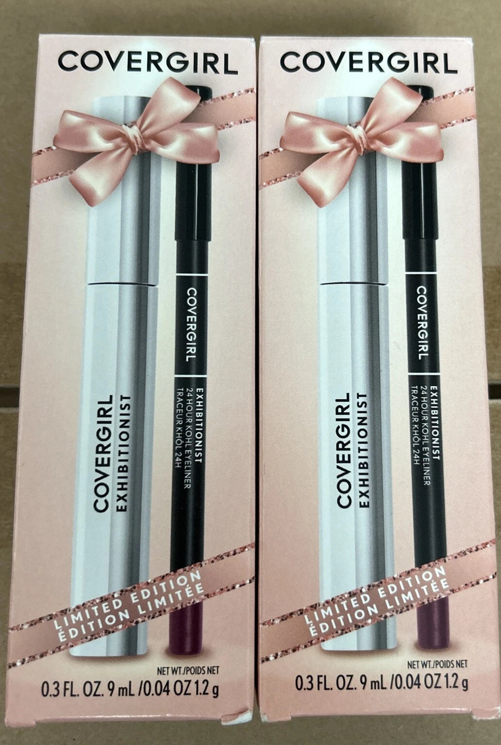 Pack de Covergirl de Mascara de Pestaña Negra y Delineador negro