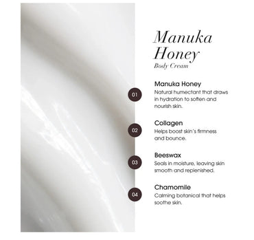 Advanced Clinicals, Miel de manuka, Crema corporal restauradora e hidratante. - La Tiendita de la Jose