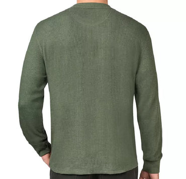 CAMISA DE MANGA LARGA PARA HOMBRE MEMBER'S MARK TERMAL HENLEY - La Tiendita de la Jose