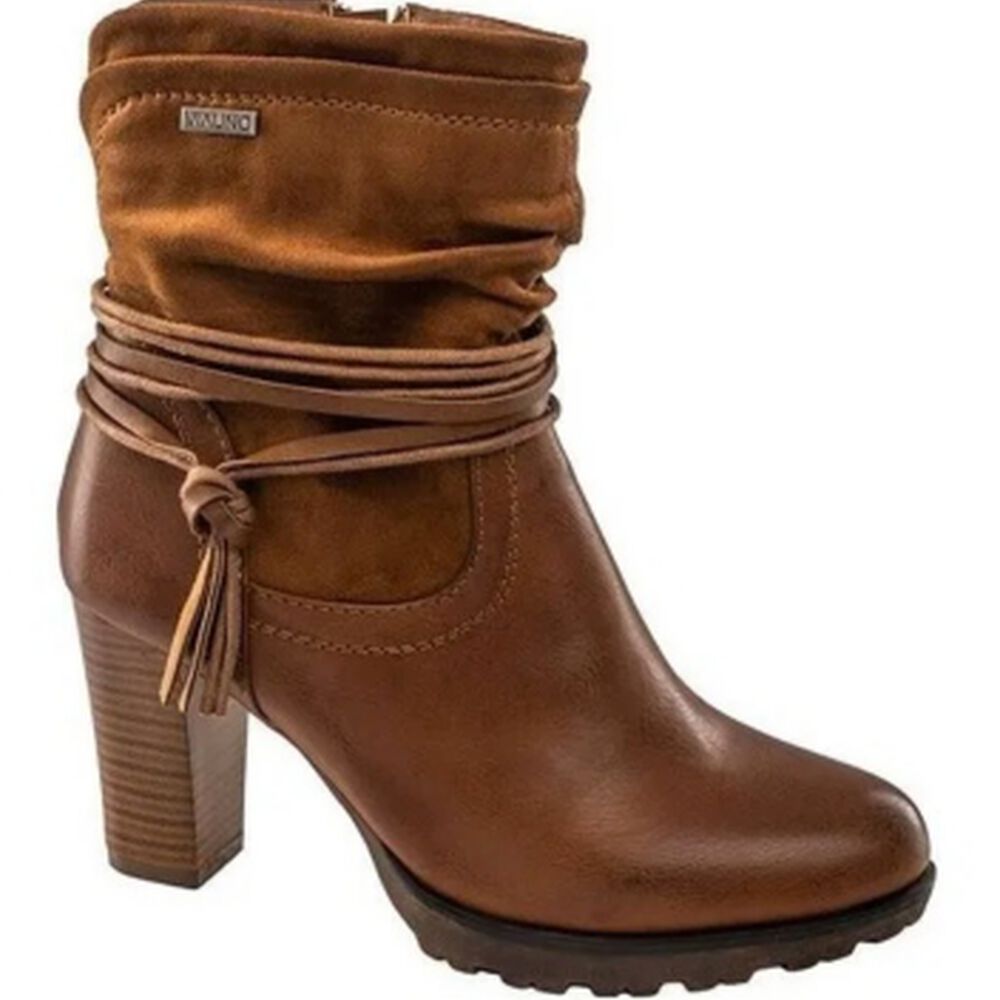 Via Uno Botin Camel - La Tiendita de la Jose