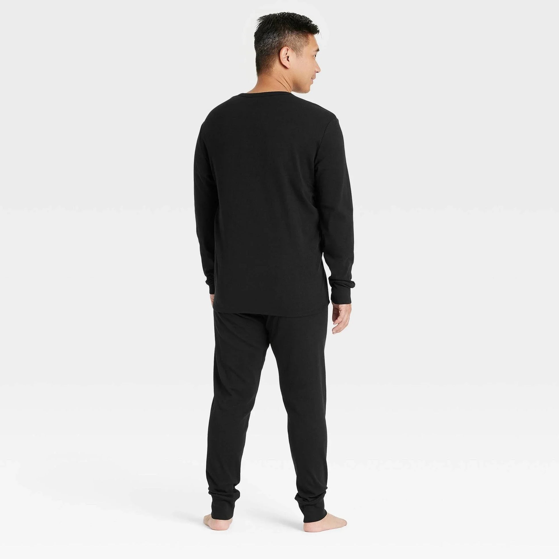 Hyde & EEK! Conjunto de Pijama de Esqueleto de Halloween Boutique para Hombre Negro - La Tiendita de la Jose