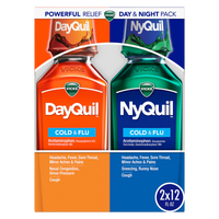 Vicks DayQuil NyQuil Combo Pack Cold & Flu Original 12oz - La Tiendita de la Jose