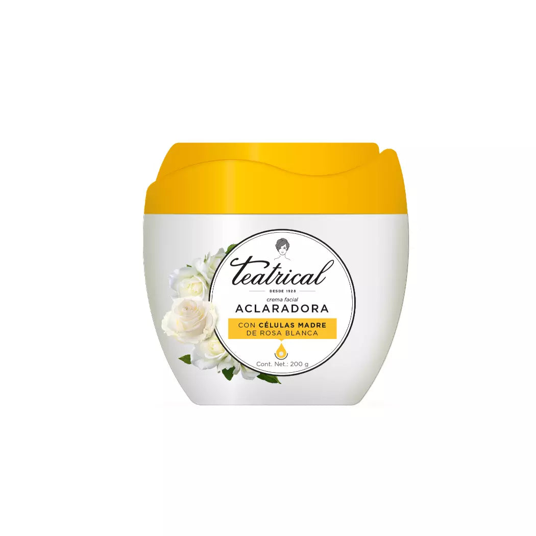 Teatrical Crema Facial Aclaradora 200g - La Tiendita de la Jose