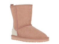 Botas cuero niña bamers terracota - La Tiendita de la Jose