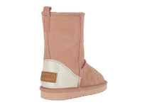 Botas cuero niña bamers terracota - La Tiendita de la Jose