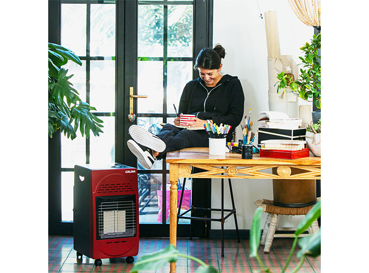 ESTUFA A GAS CALMA 5 KG COMPAK - La Tiendita de la Jose