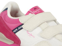 ZAPATILLAS NIÑA PEPE JEANS BLANCO BASIC GK - La Tiendita de la Jose