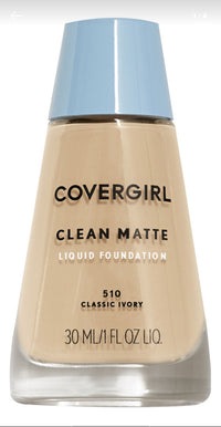 Base de Maquillaje Líquida Covergirl Clean Matte 510 Classic Ivory 30ml