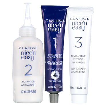 Clairol Tinte permanente Nice'n Easy para el cabello, color castaño frío medio 5C, - La Tiendita de la Jose