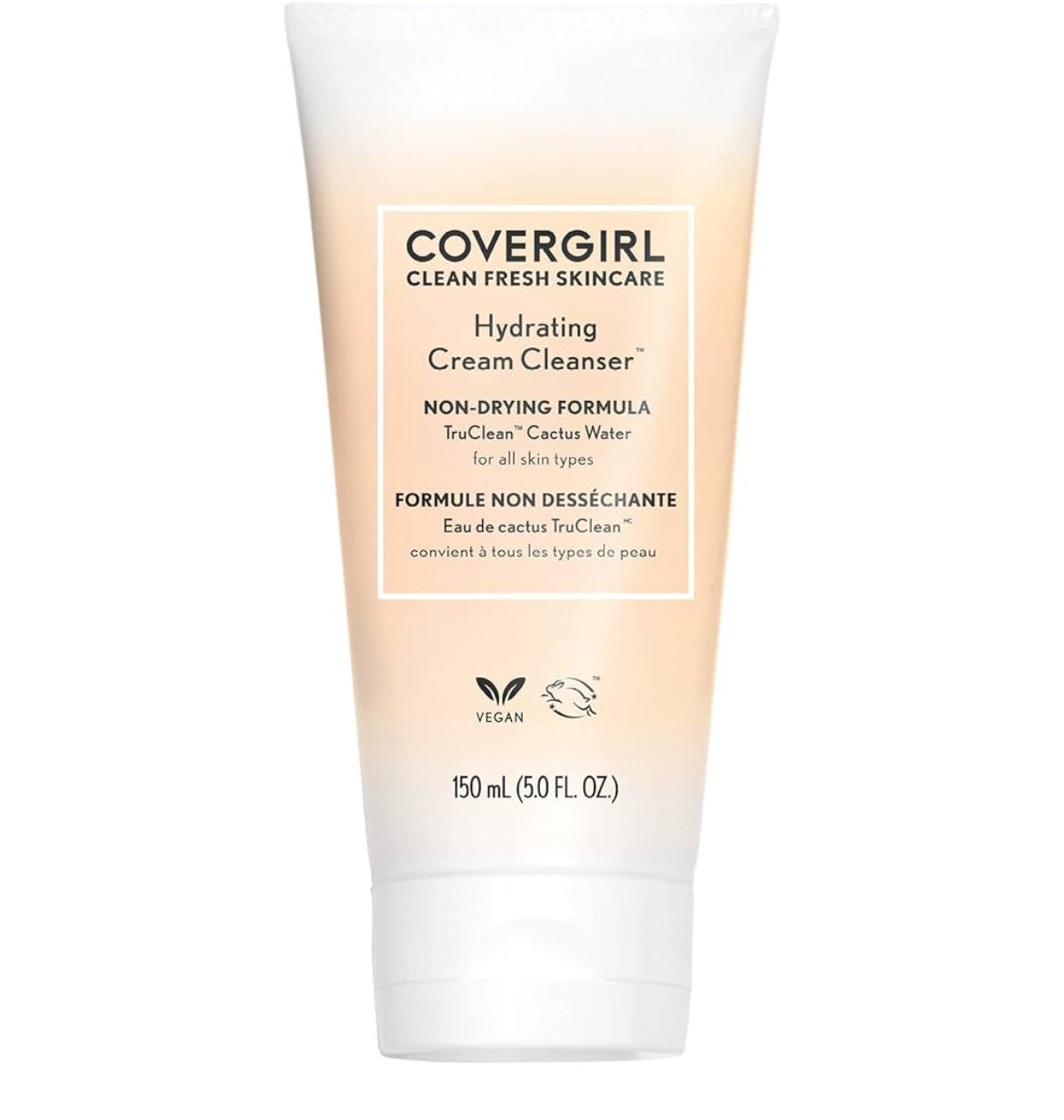 Covergirl Limpiador facial en crema hidratante para el cuidado de la piel 150 ml