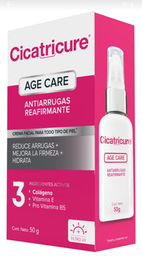 Cicatricure Age Care Crema Antiarrugas Reafirmante 50g.