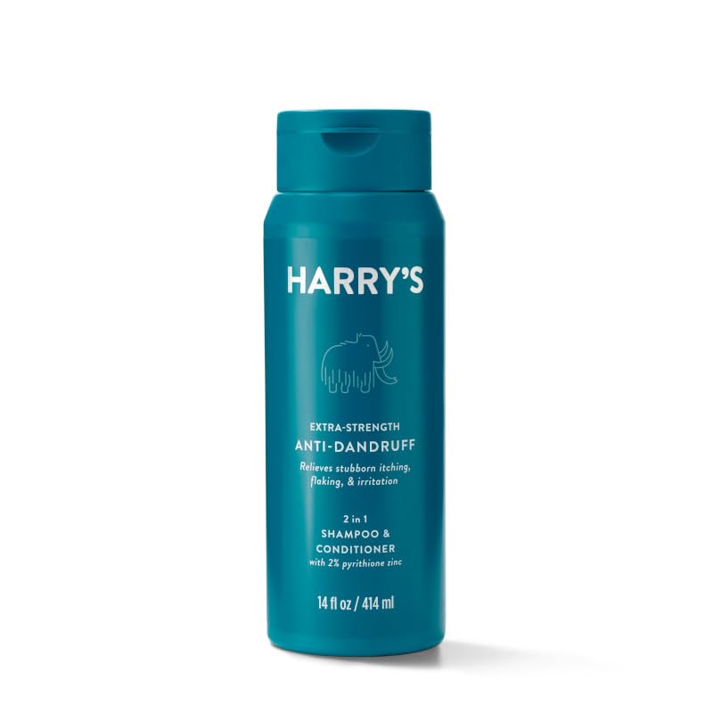 Harrys Shampoo y acondicionador anticaspa 2 en 1 para hombres