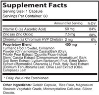 Cápsulas SugarBalance Suplemento Max Advanced Formula - La Tiendita de la Jose