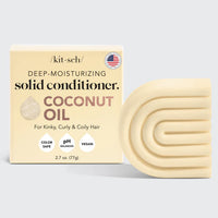 Acondicionador en barra de aceite de coco para cabello seco y dañado - La Tiendita de la Jose