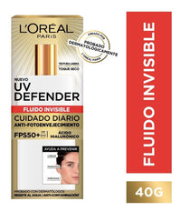 Protetor Solar L´Oréal Paris Fps50+ Uv Defend Fluid 40gr