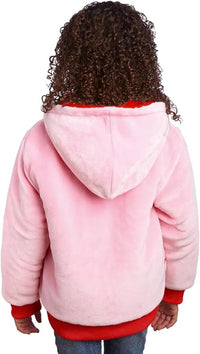 Disney Poleron hoodie con capucha de forro polar para niñas - La Tiendita de la Jose