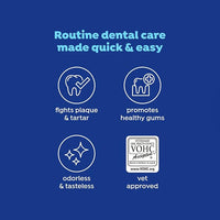 Naturél Promise Fresh - Ambientador dental y aditivo de agua de limpieza dental para perros