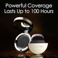 LALACHUU - Polvo de línea capilar en polvo Light Brown