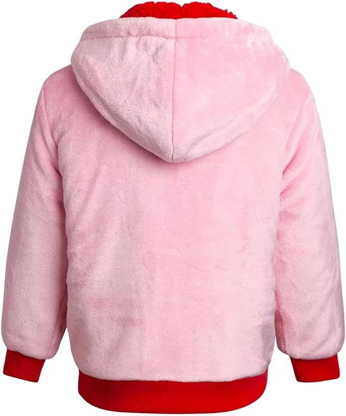 Disney Poleron hoodie con capucha de forro polar para niñas - La Tiendita de la Jose