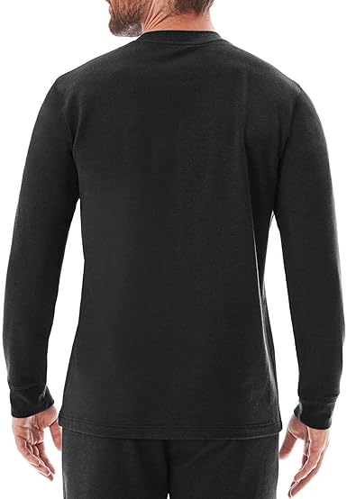 Member's Mark - Camiseta de manga larga para hombre, color azul jaspeado - La Tiendita de la Jose