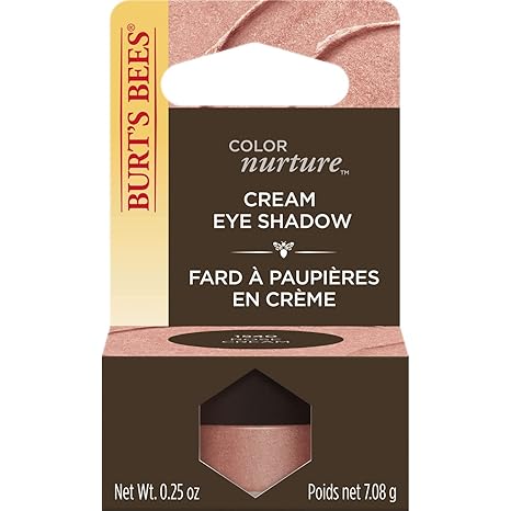 BURTS BEES - Sombra de ojos en crema nutritiva color caramelo miel, 7.08 GR